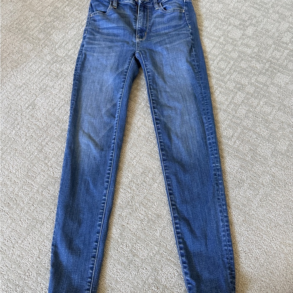 American Eagle Outfitters Blue Skinny Jeans